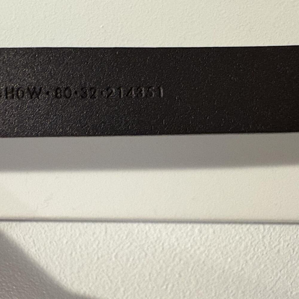 Gucci Black Leather Belt Women Size 80 US 32 Gold Horsebit Buckle Italy Classic - Picture 5 of 15